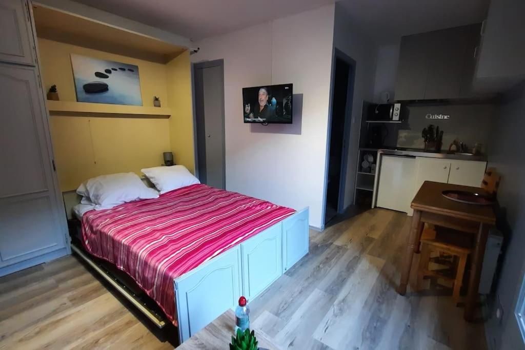 Studio Calme Pour 4 Pers. Vue Exceptionnelle Bagneres-de-Luchon Bagian luar foto
